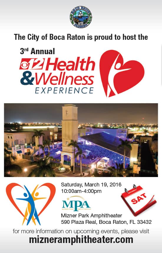 Health and Wellness Experience flyer