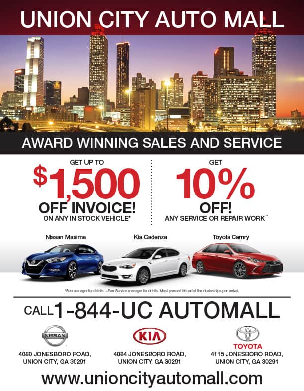 Union City Auto Mall Sales and Service Ad