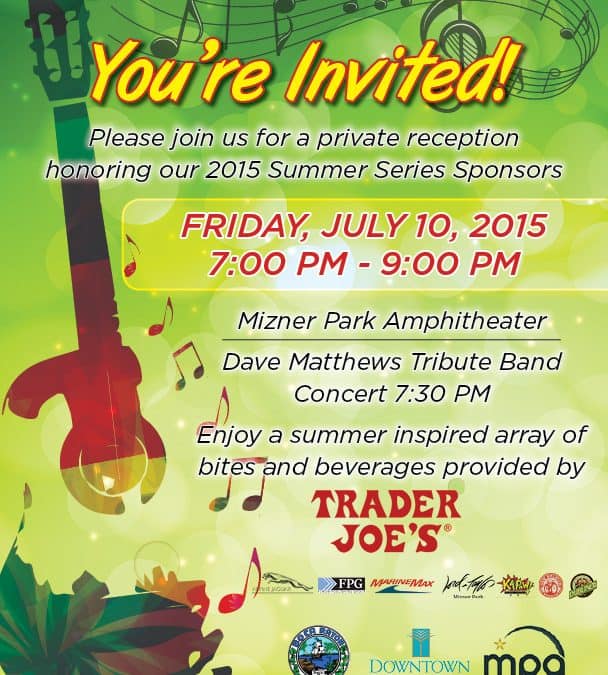 Summer Series Sponsors Reception