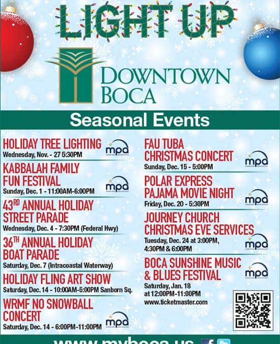 Light Up Downtown Boca