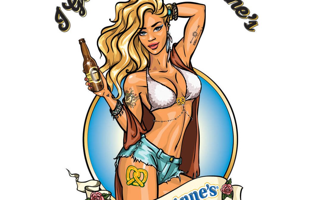 Auntie Anne’s Pretzel Girl